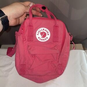 Fjallraven Kanken Mini Backpack Hot Pink Purse Crossbody Bag Handbag